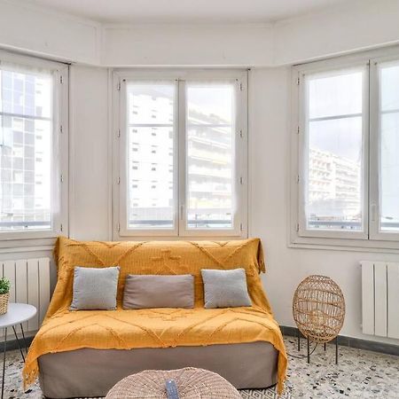 L29 Lenval Beach At 1Min Walk To Sea Front Ac Balcony Nice Luaran gambar