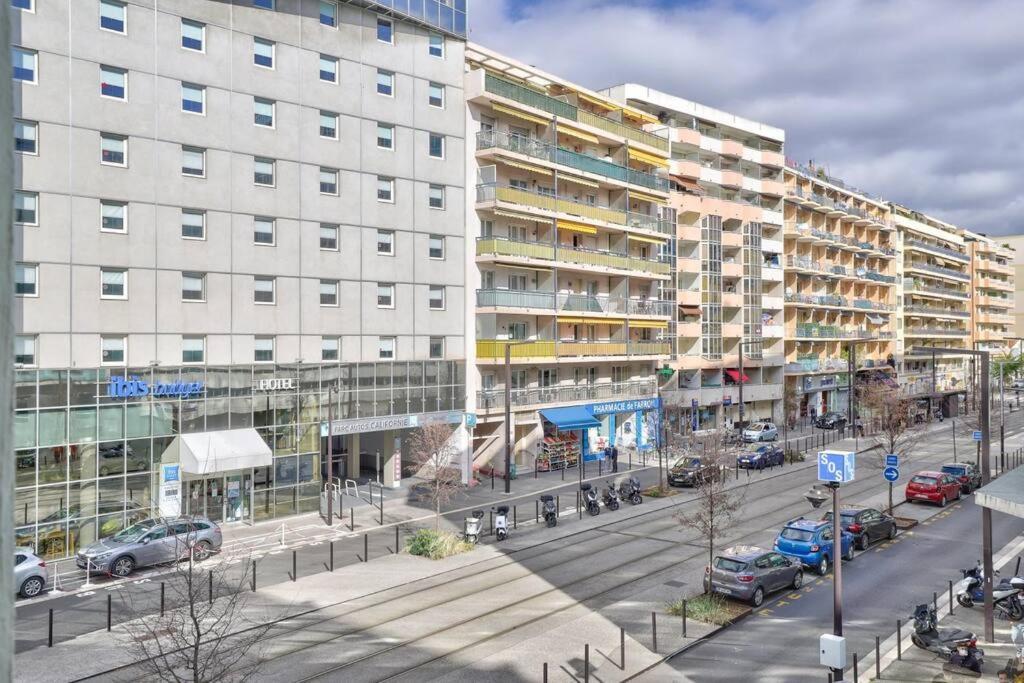 L29 Lenval Beach At 1Min Walk To Sea Front Ac Balcony Nice Luaran gambar