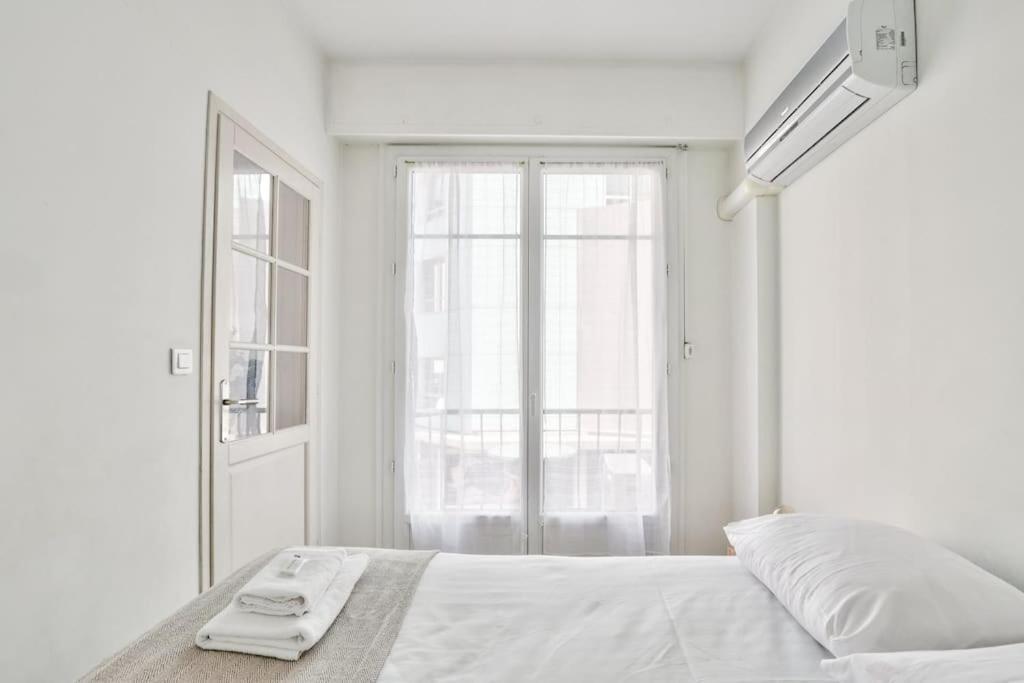 L29 Lenval Beach At 1Min Walk To Sea Front Ac Balcony Nice Luaran gambar