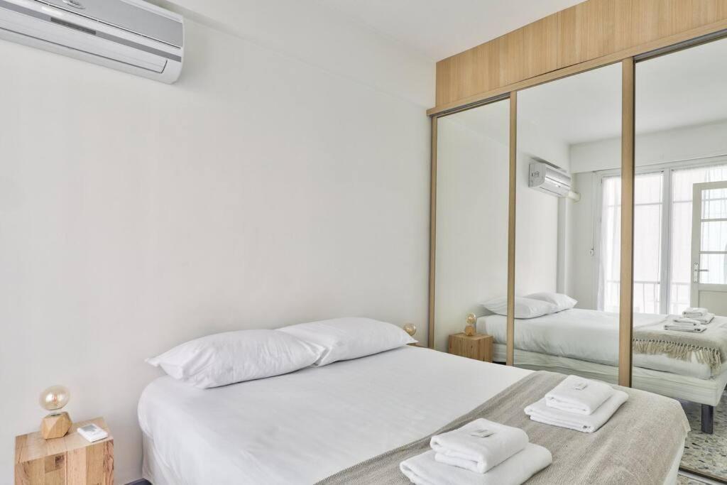 L29 Lenval Beach At 1Min Walk To Sea Front Ac Balcony Nice Luaran gambar